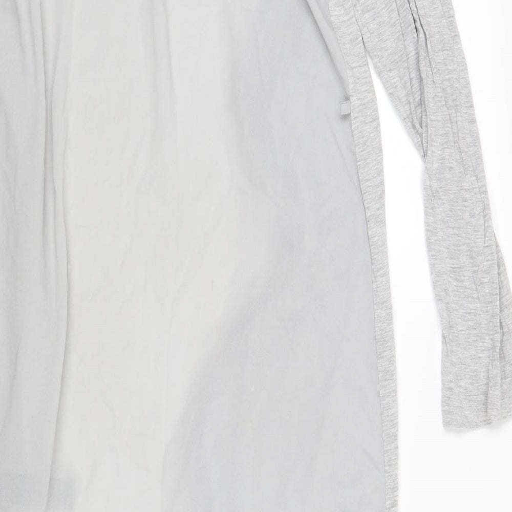 Womens UK Size 8 M&S Grey Cardigan Jumper