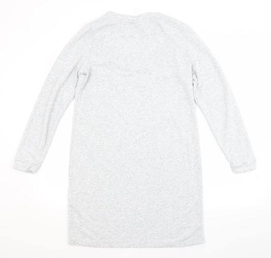 Yessica Womens Grey Shift Size S