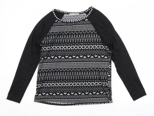 Womens UK Size 12 Atmosphere Black Pullover Jumper