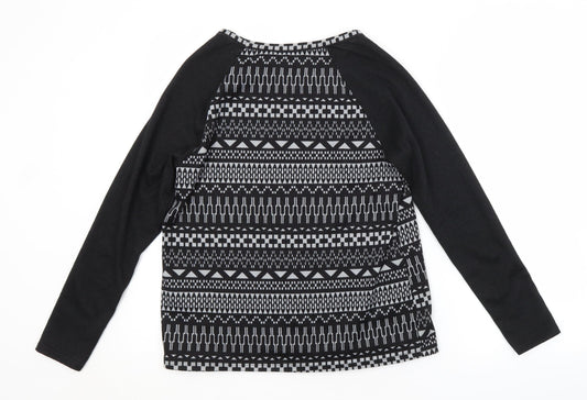 Womens UK Size 12 Atmosphere Black Pullover Jumper