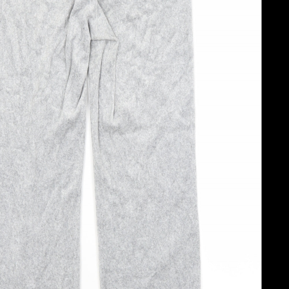 Womens UK Size 12 M&S Regular Fit Sweatpants Grey Trousers