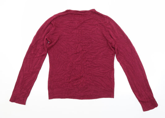 BHS Womens Purple Pullover Jumper Size 10