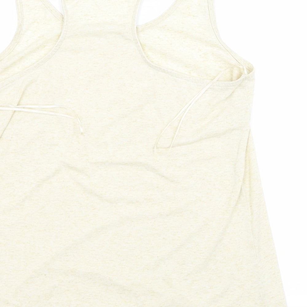 Papaya Womens Beige Basic Tank Size 14
