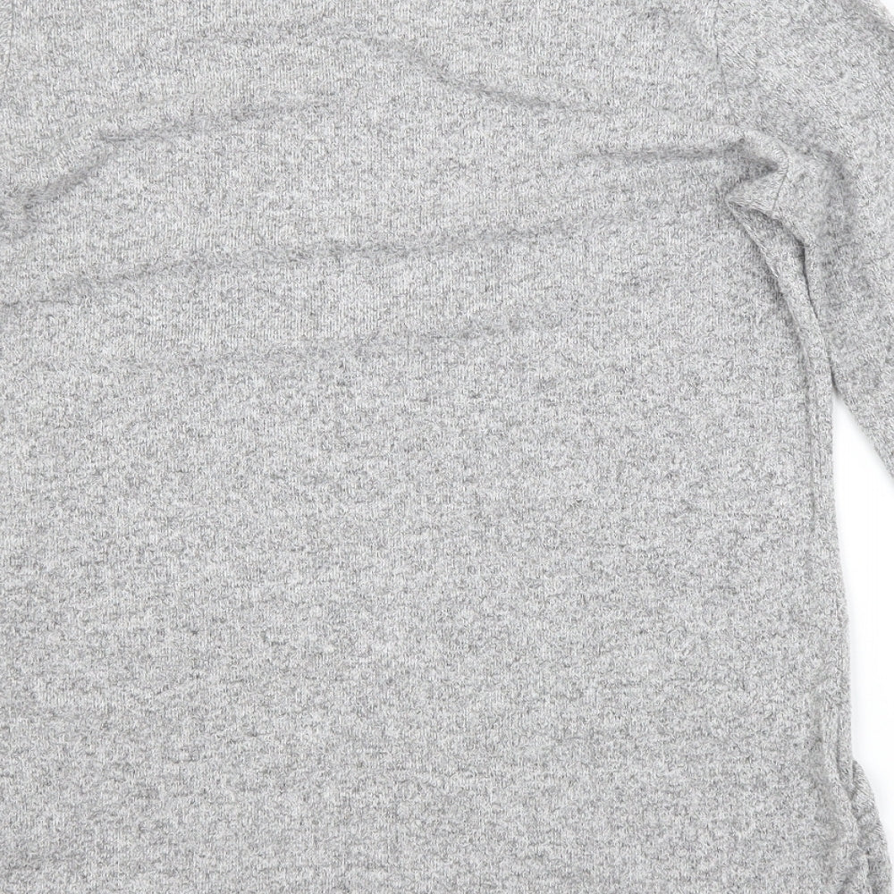 Womens UK Size 10 NEXT Grey Pullover Jumper