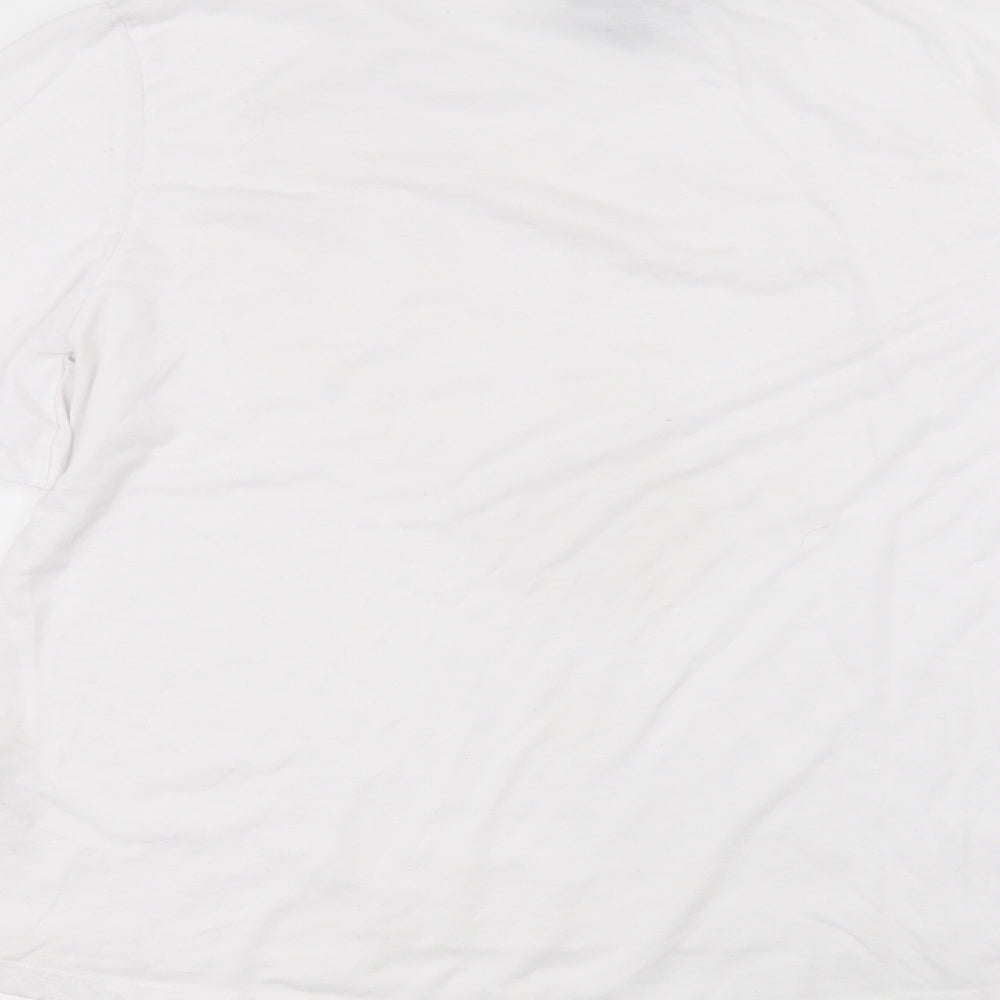 Primark Womens White Basic T-Shirt Size L