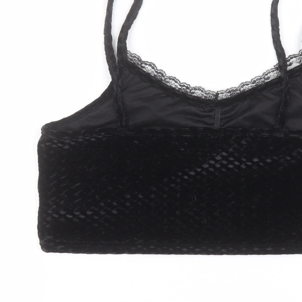 Daisy Street Womens Black Basic Blouse Size 14