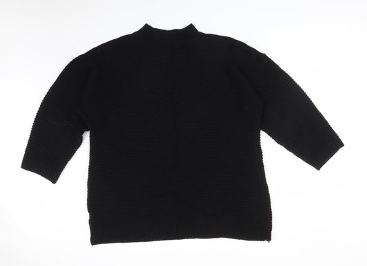 Womens UK Size L Missguided Black Pullover Jumper