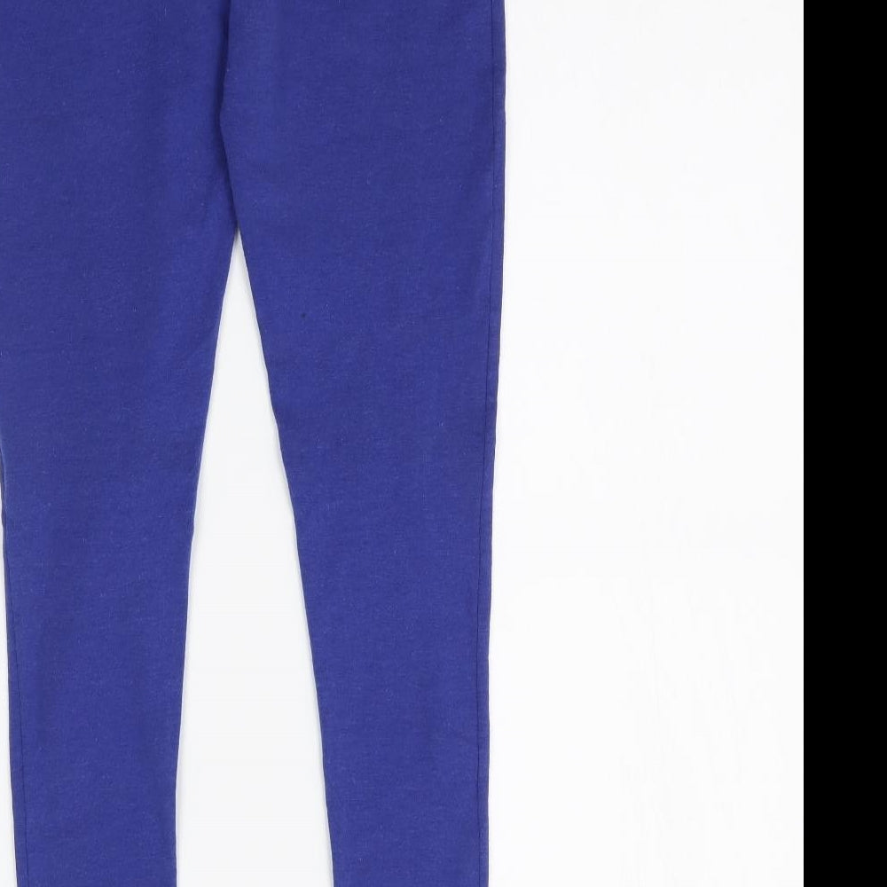 Backstage of Milton Keynes Womens Blue Leggings Size S L27 in