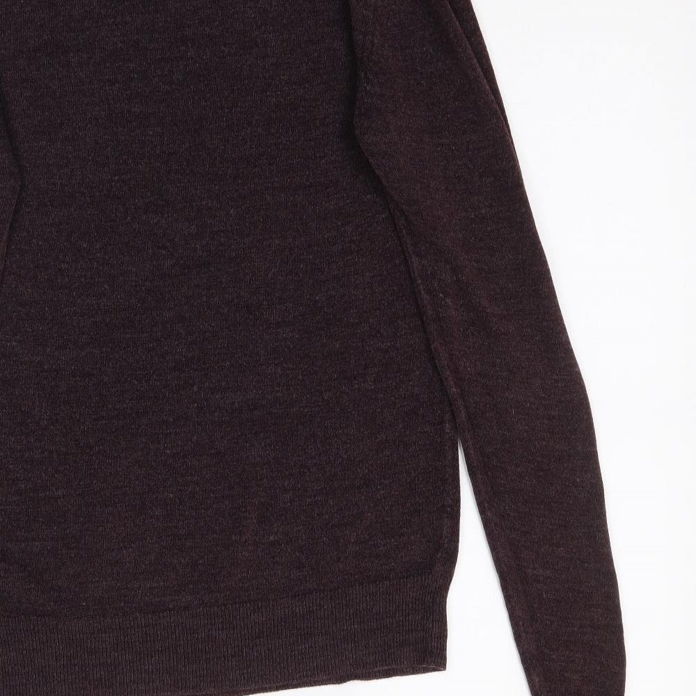 Cedar Wood State Mens Pink Knit Pullover Jumper Size XS