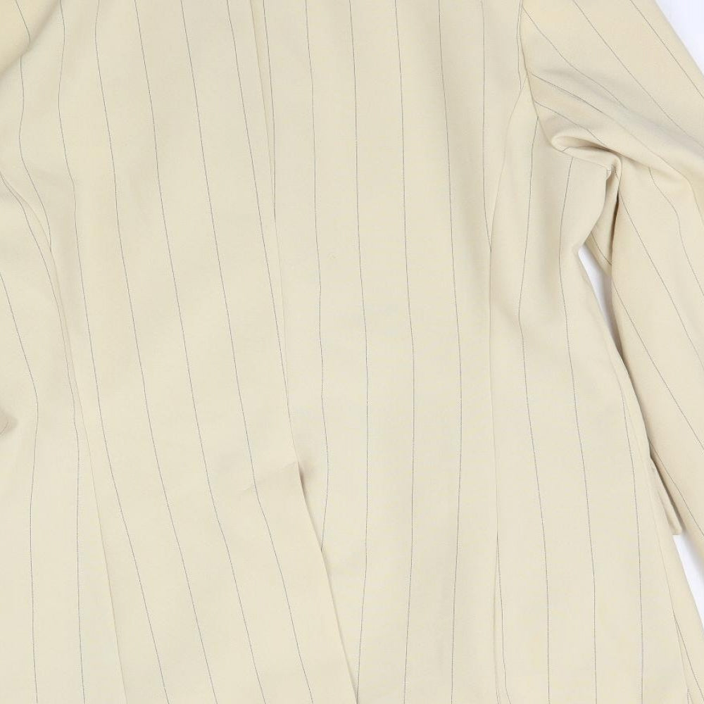 Womens UK Size 14 For Women Regular Beige Blazer