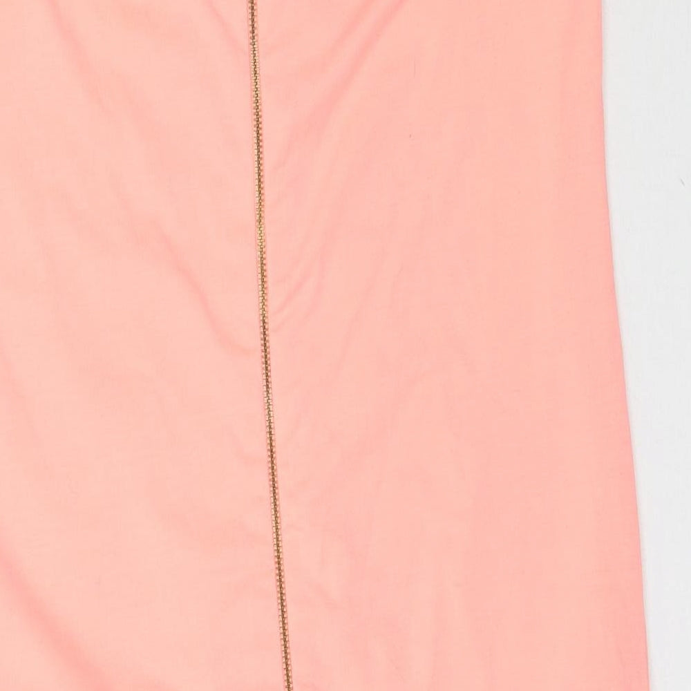 AWSARRE Womens Pink Playsuit One-Piece Size M L5 in - Peach / Coral