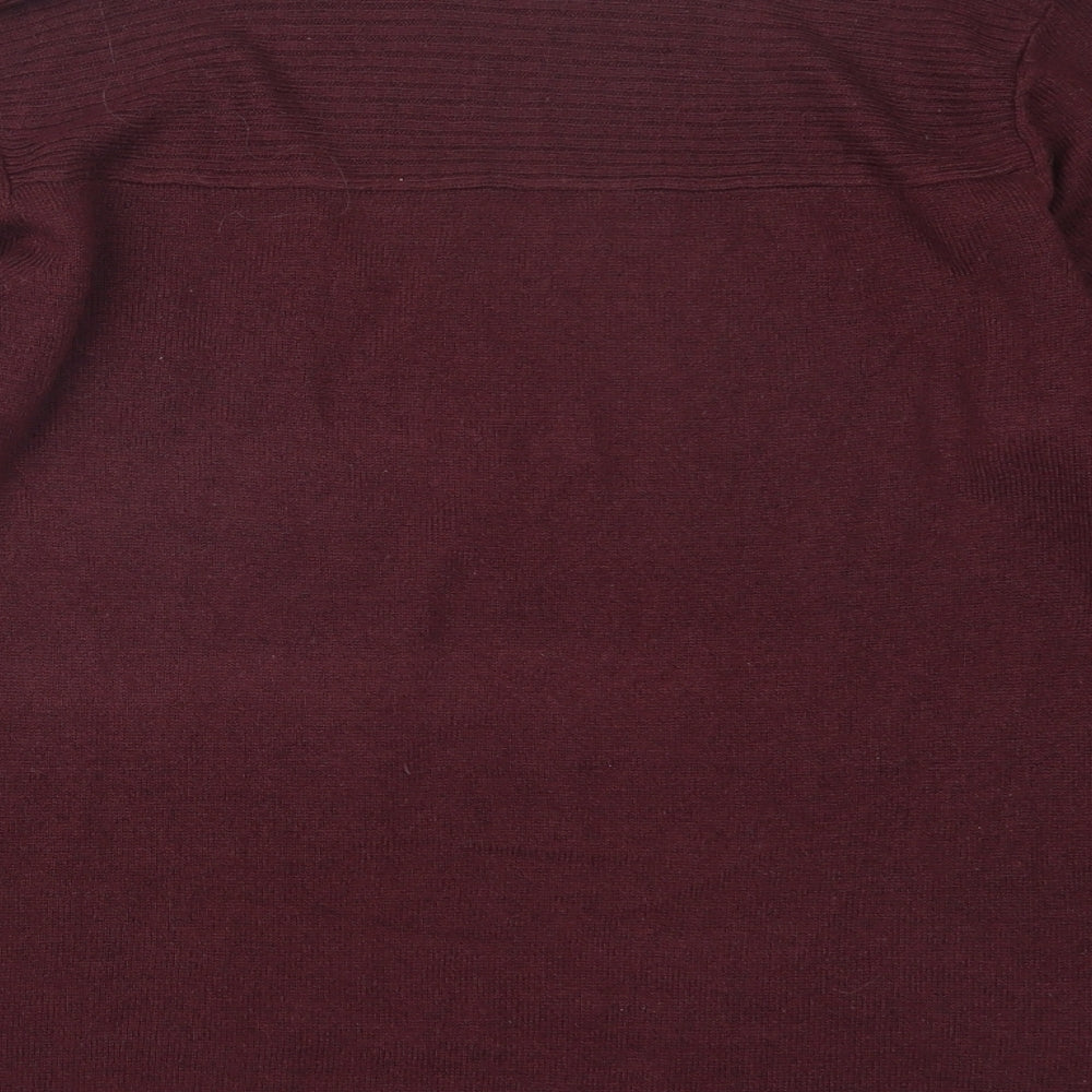 Womens UK Size 14 ARISTA Purple Pullover Jumper