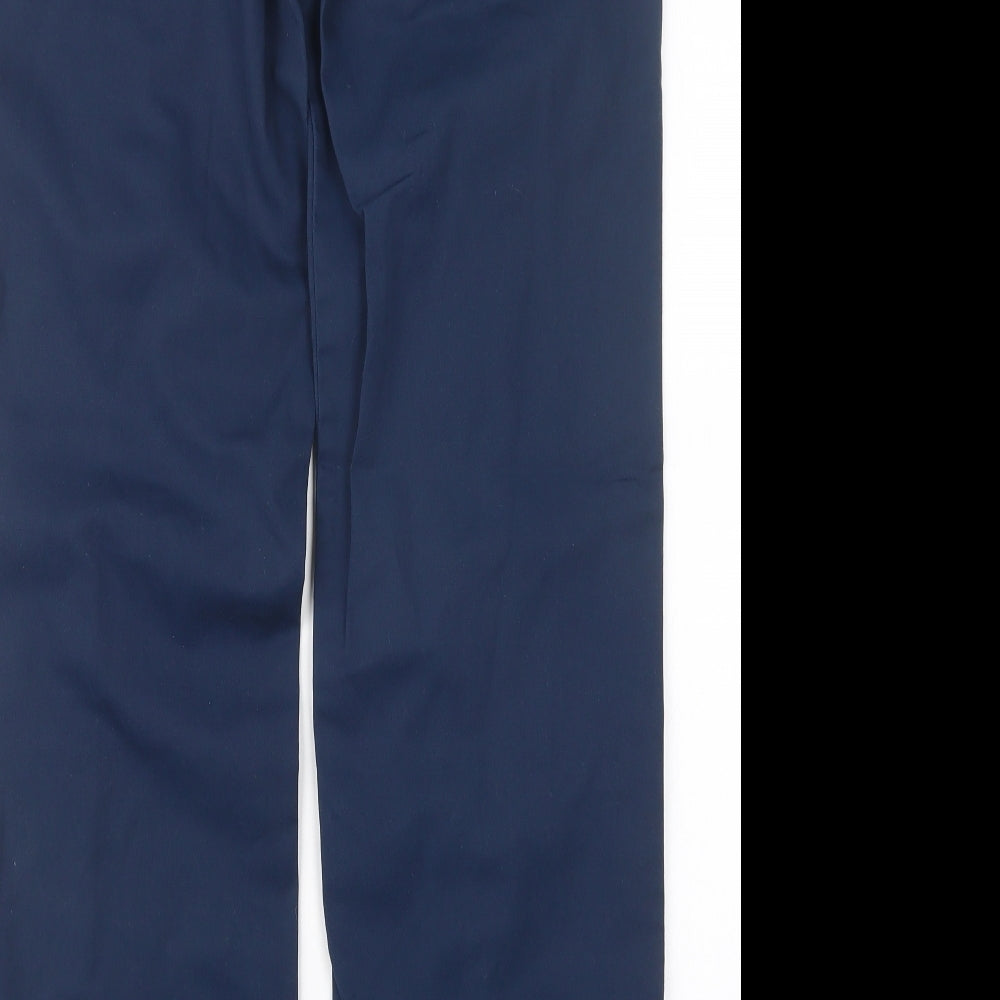 Womens UK Size 8 Alexandra Regular Fit Blue Trousers