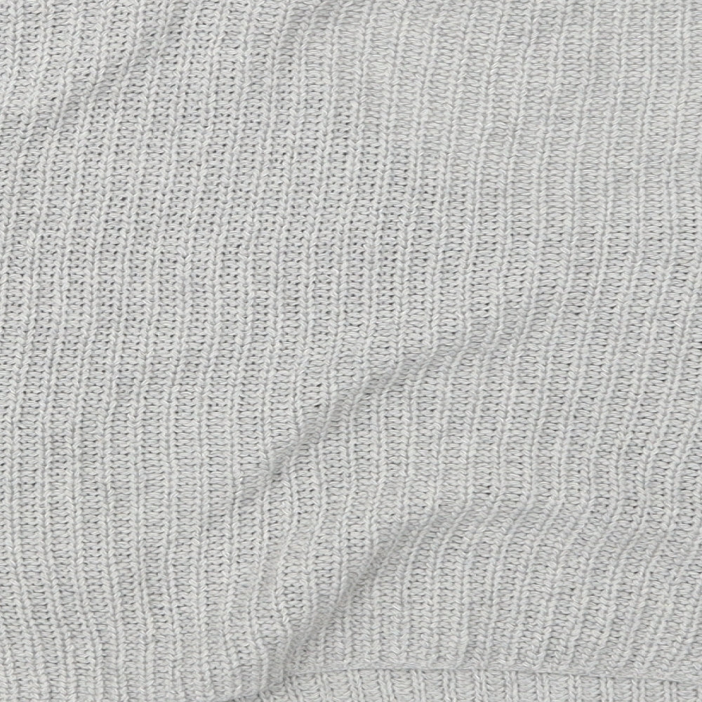 SheIn Womens Grey  Knit Pullover Jumper Size M