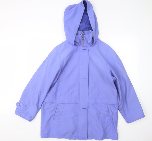 Womens UK Size M Telemac Purple Jacket