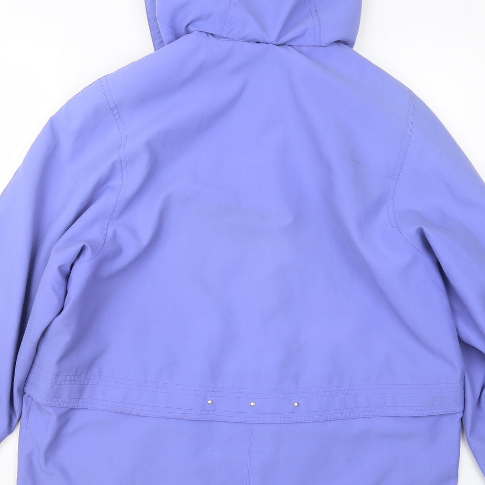 Womens UK Size M Telemac Purple Jacket