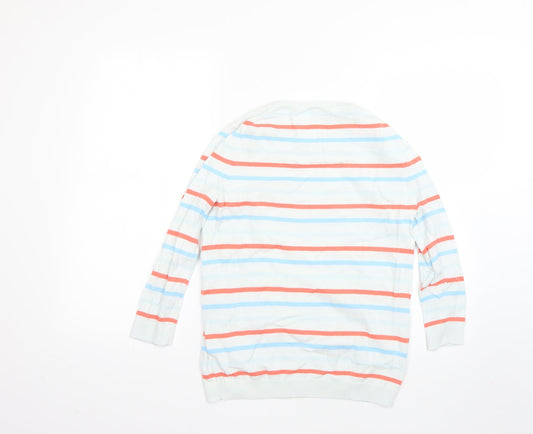 Gap Womens Multicoloured Striped Pullover Jumper Size XS