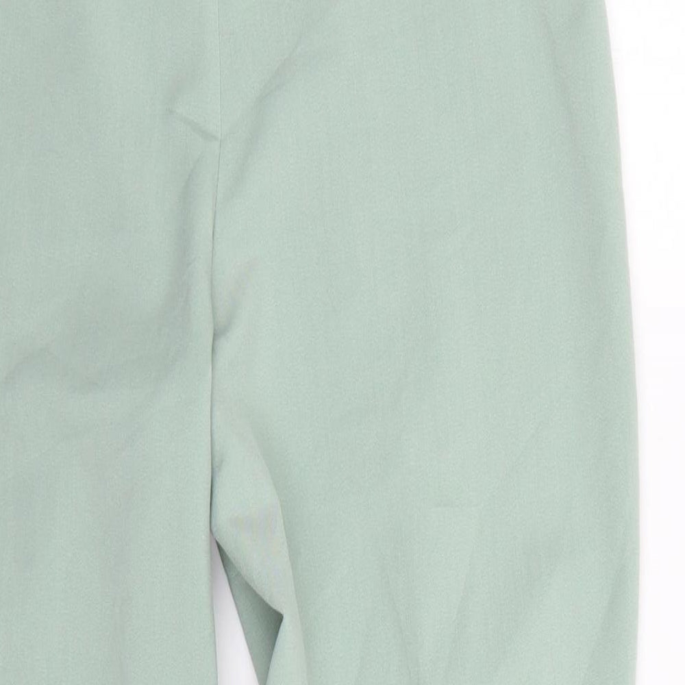 Womens UK Size 12 emma Regular Fit Green Trousers