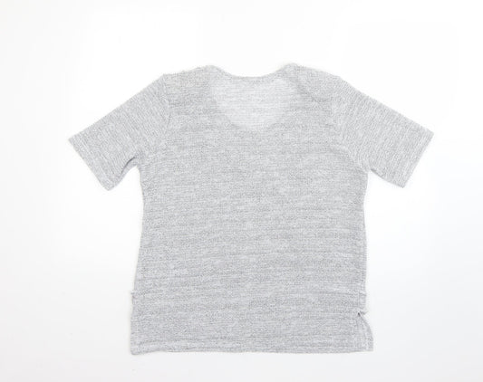 Womens UK Size XL Preworn Grey Pullover Jumper