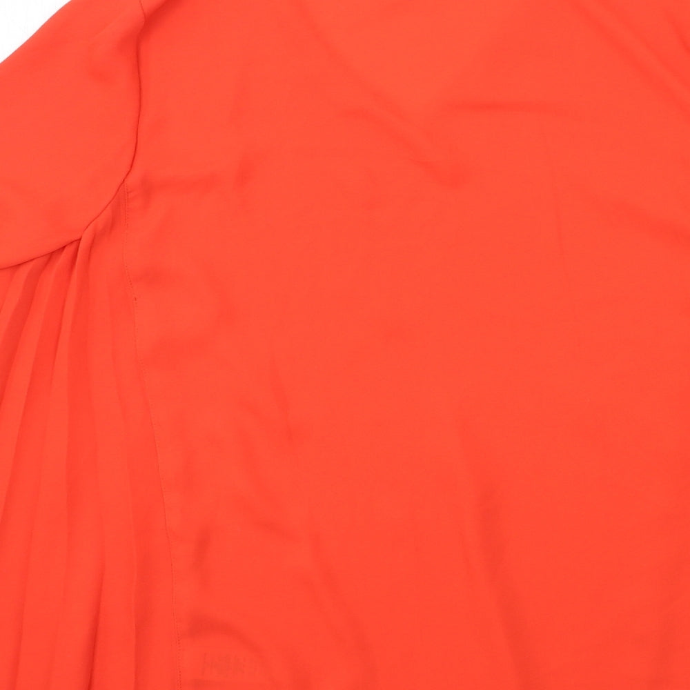 Matalan Womens Red Basic Blouse Size 12
