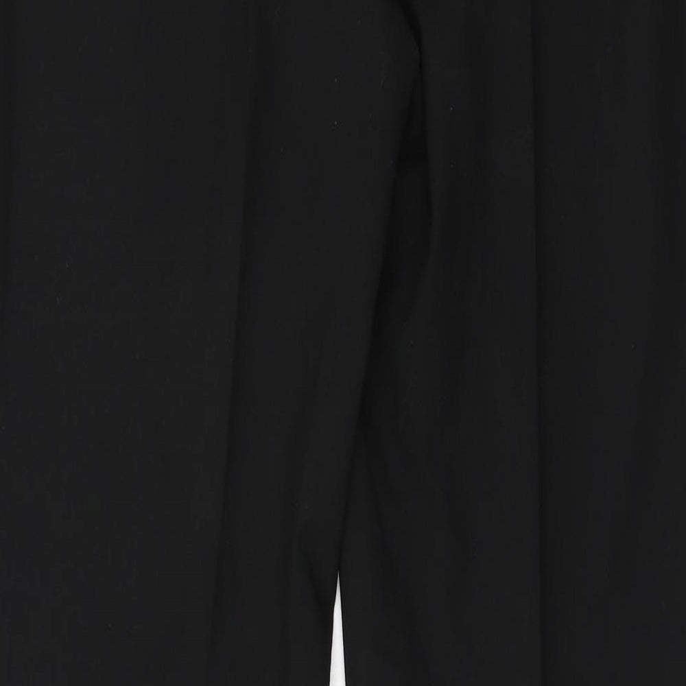 Public Womens Black Trousers Size 8 L30 in