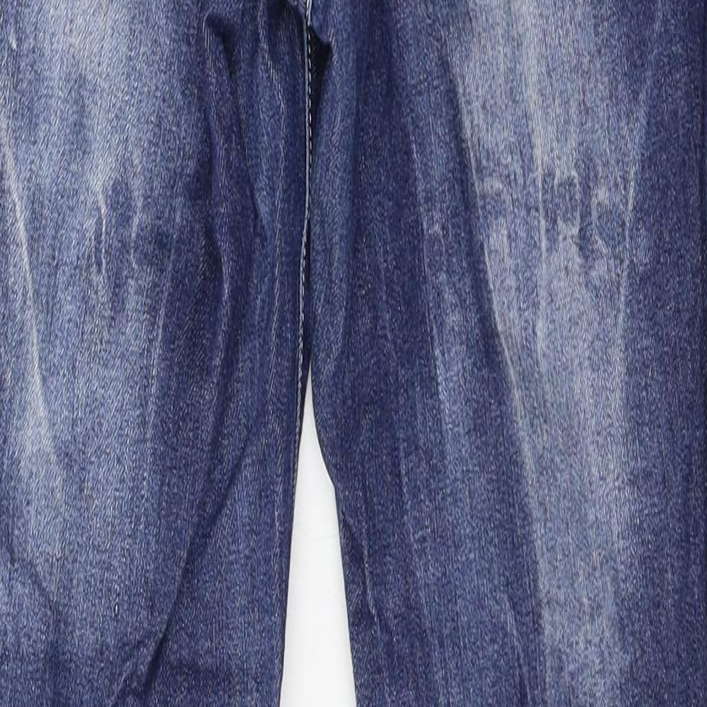Only Womens Blue Denim Straight Jeans Size 28 in L32 in