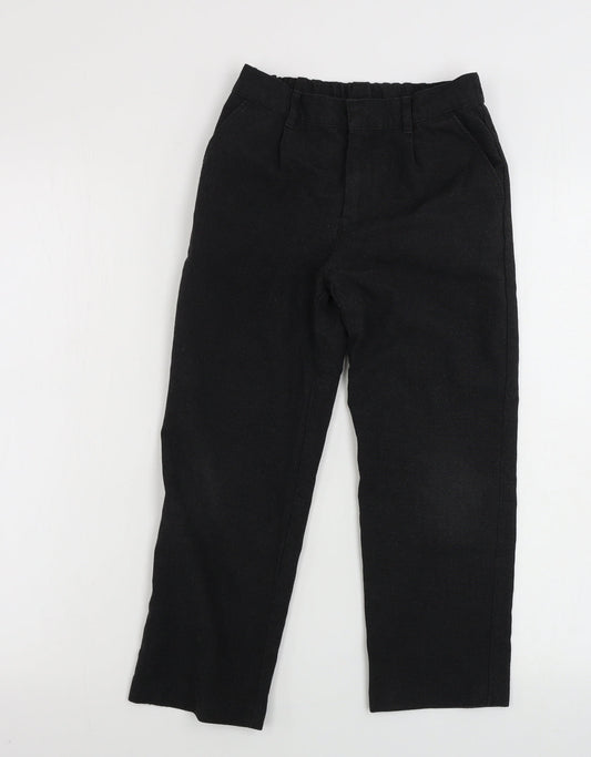 F&F Boys Grey Chino Trousers Size 7-8 Years