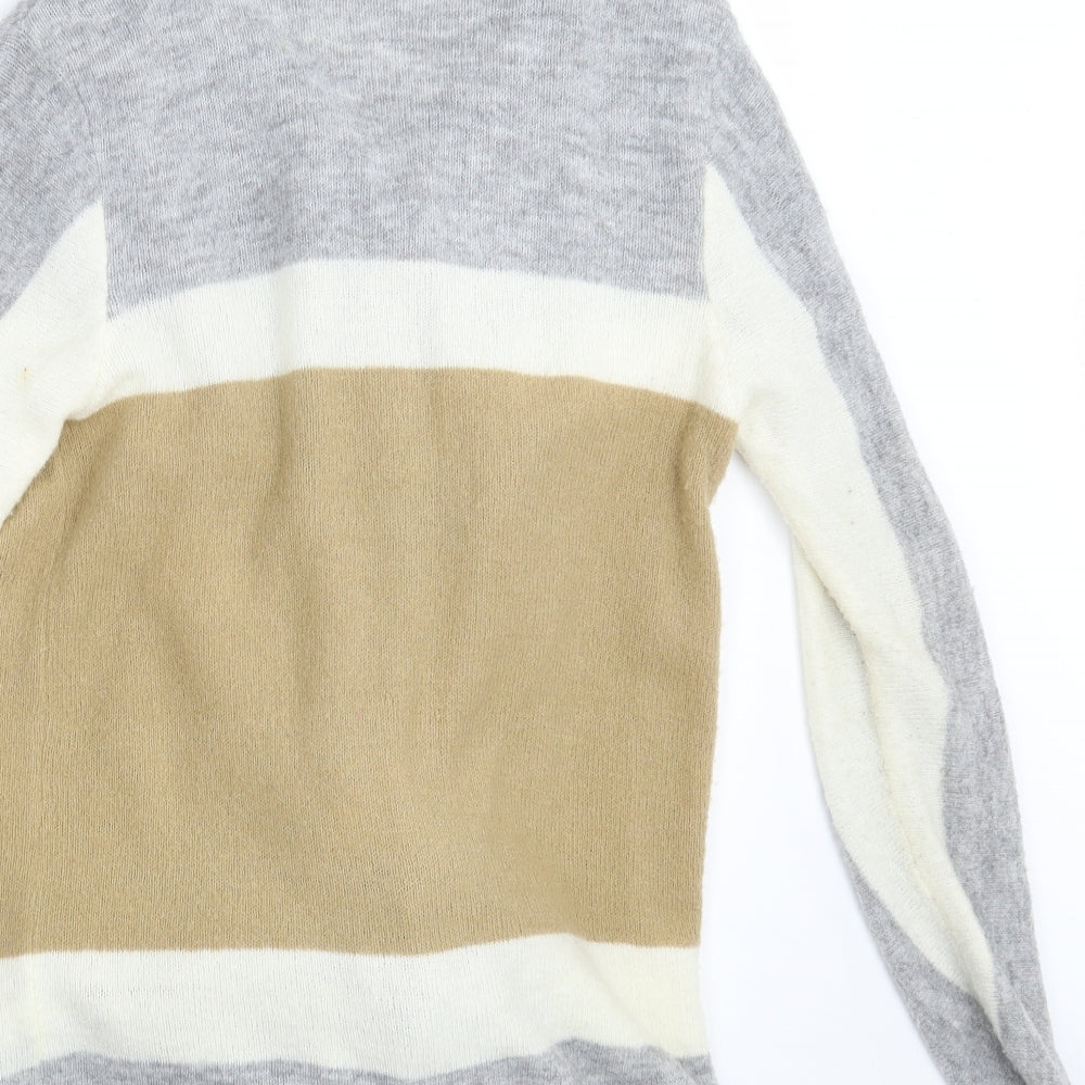 Womens UK Size 10 Dorothy Perkins Multicoloured Wrap Jumper
