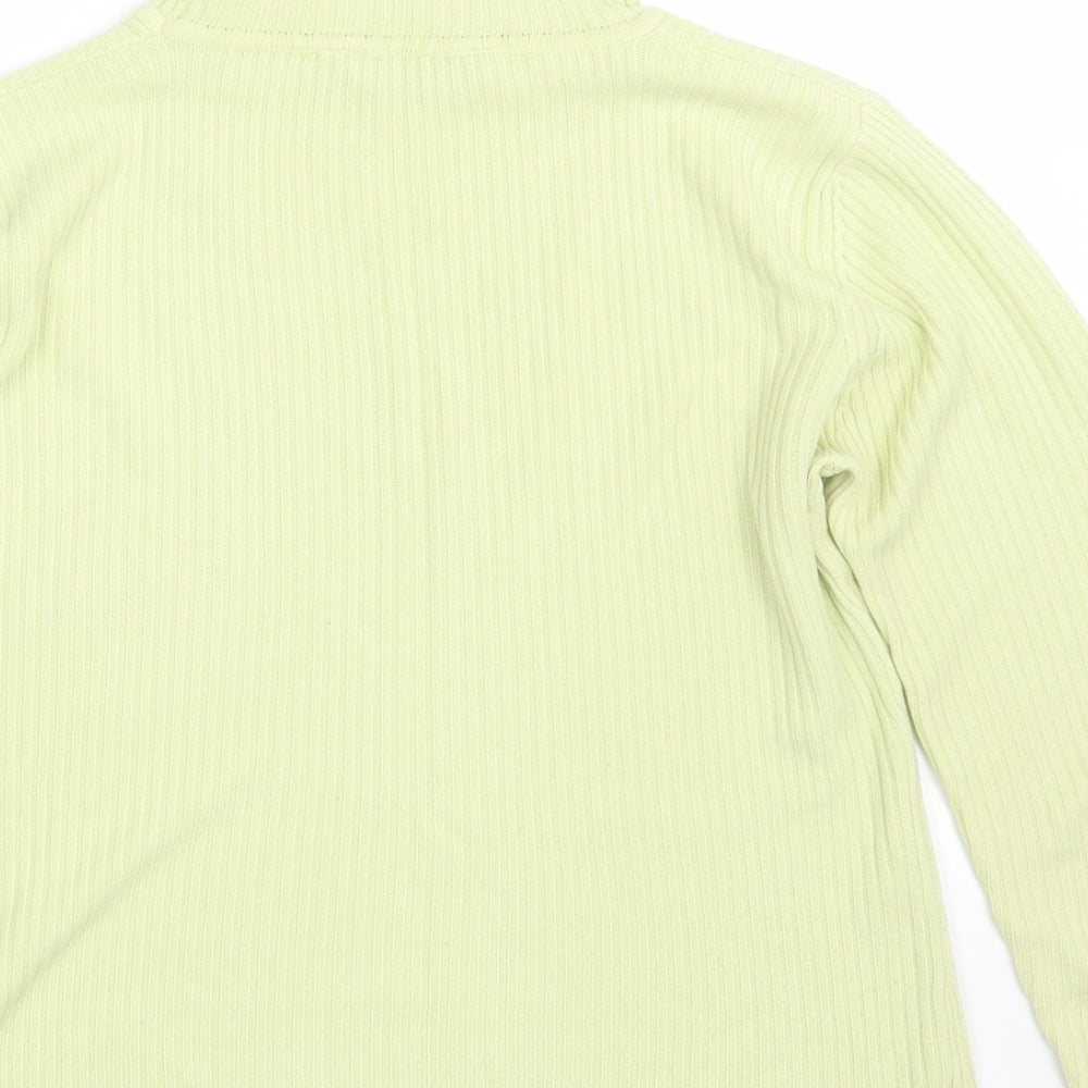 Womens UK Size 10 Dorothy Perkins Yellow Pullover Jumper