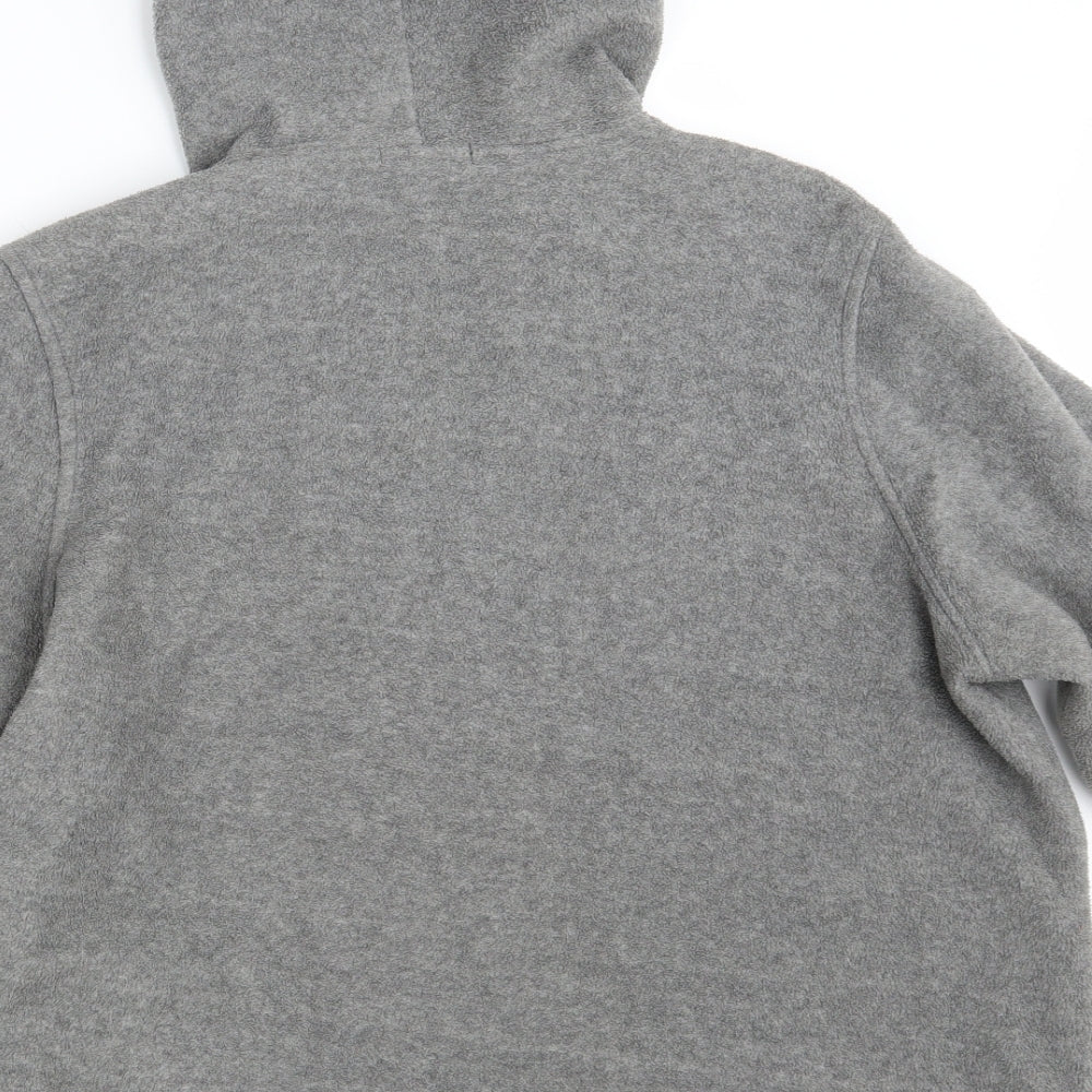Womens UK Size L BM Grey Full Zip Jumper