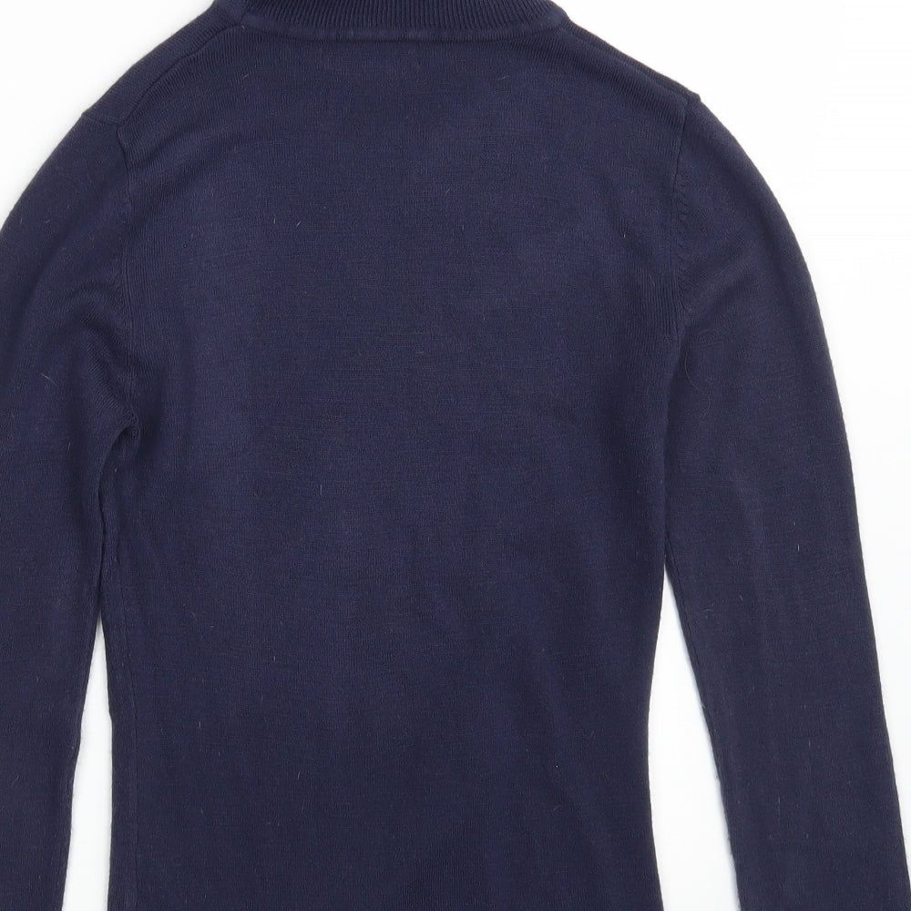 Womens UK Size 8 Atmosphere Blue Pullover Jumper