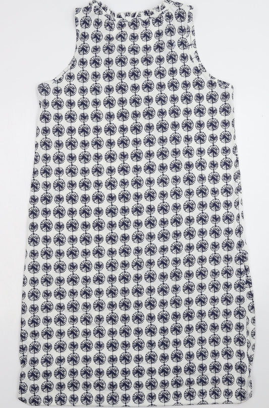 PRETTYLITTLETHING Womens White Tank Dress Size M