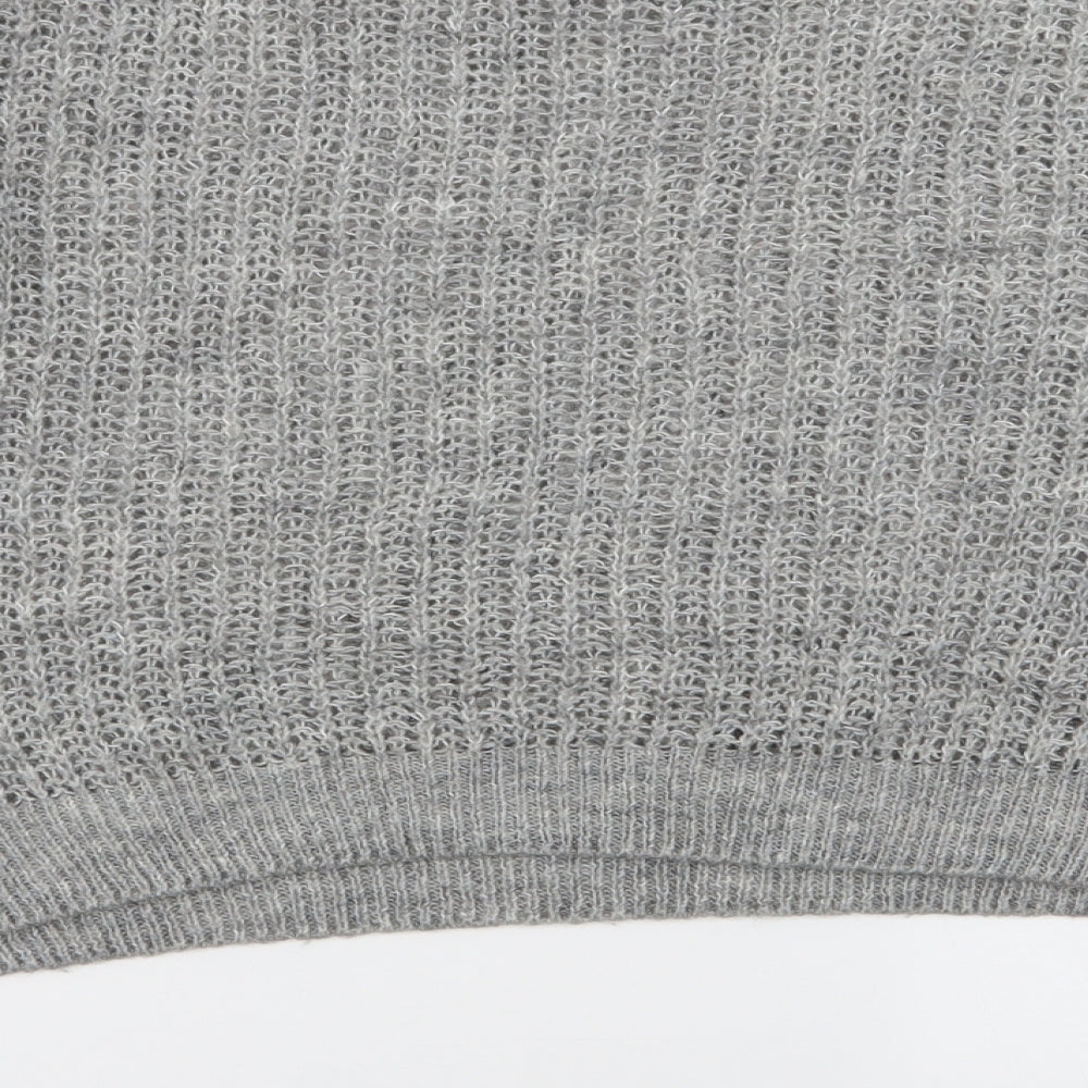 Asda George Womens Grey   Pullover Jumper Size 12