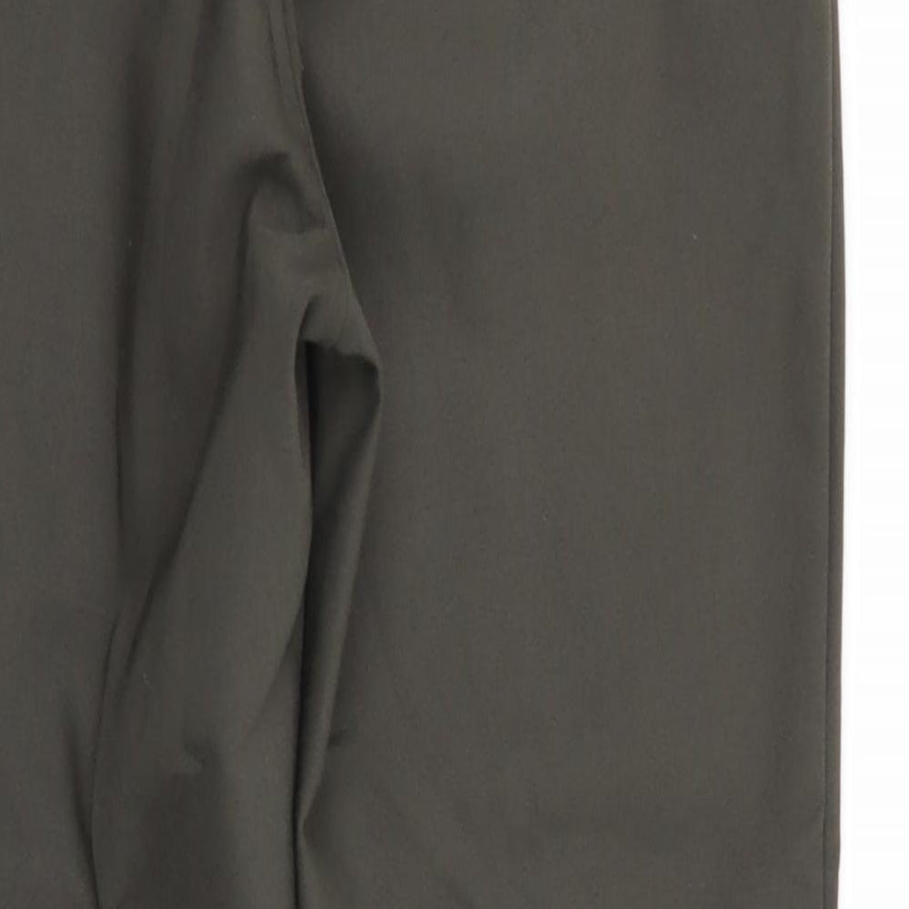 Womens UK Size 12 H&M Regular Fit Green Trousers
