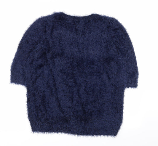 TU Womens Blue Pullover Jumper Size 16