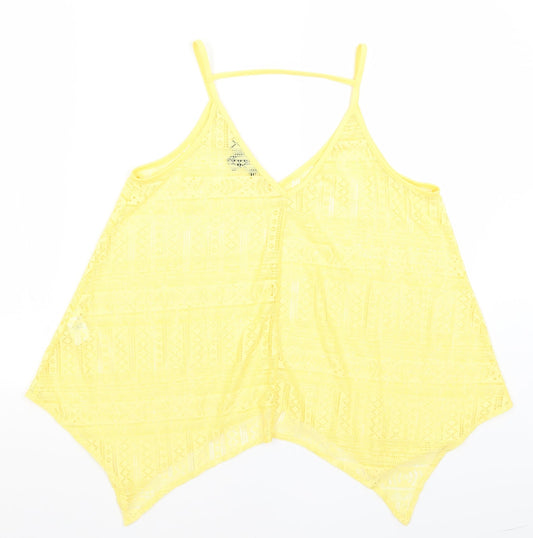 Atmosphere Womens Yellow Camisole Tank Size 12