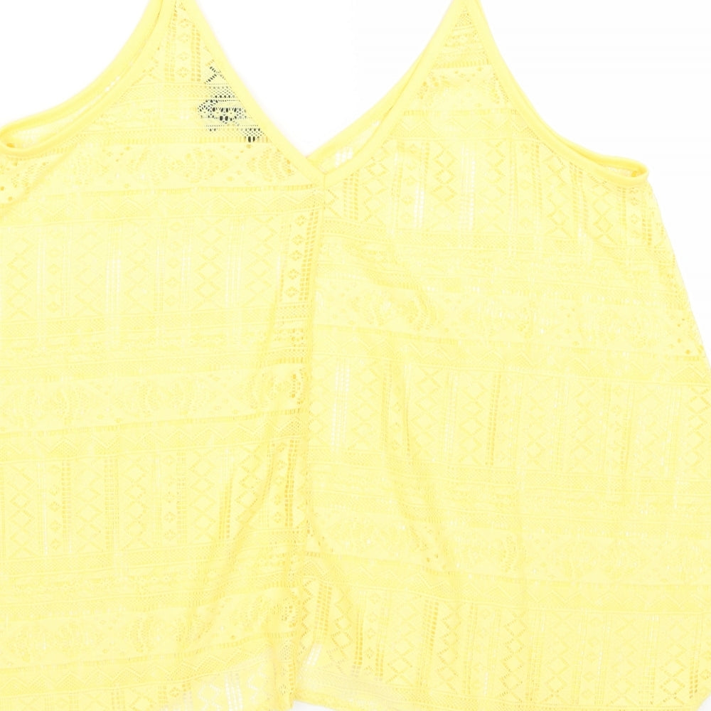 Atmosphere Womens Yellow Camisole Tank Size 12