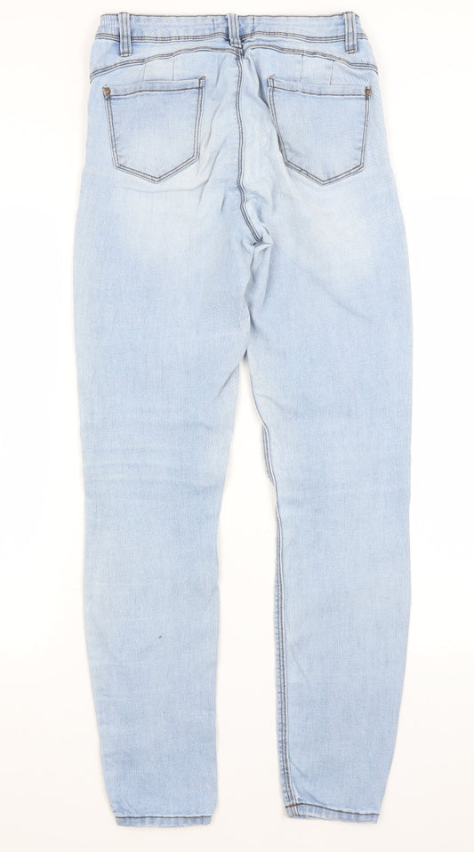 Denim Co Womens Blue Skinny Jeans Size 12 L29 in