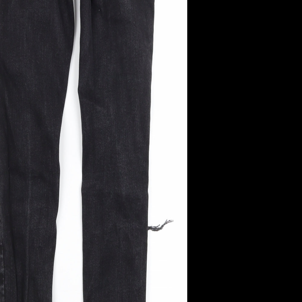 Denim Co Womens Black Skinny Jeans Size 12 L27 in