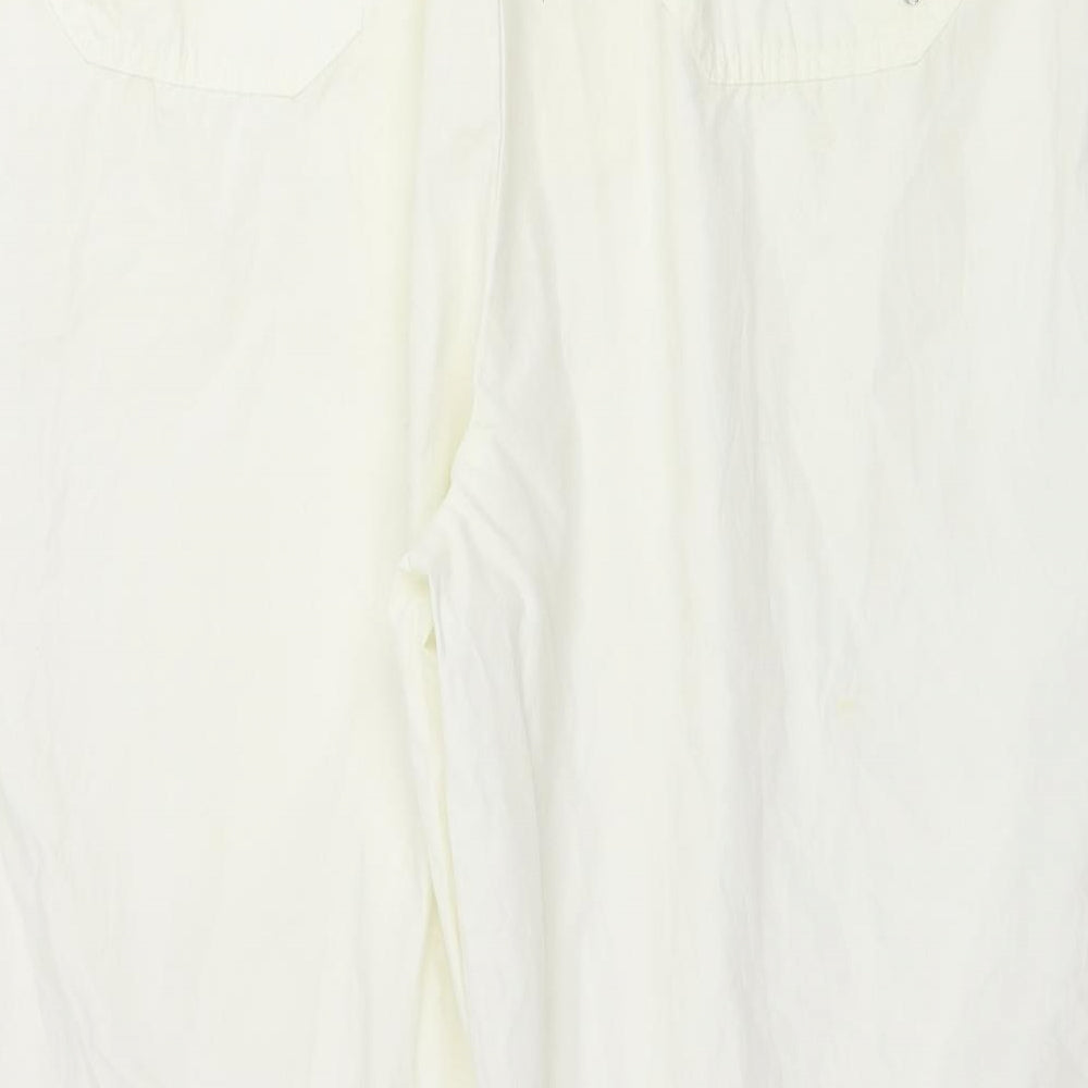 Womens UK Size 38 in Preworn Regular Fit Ivory Trousers
