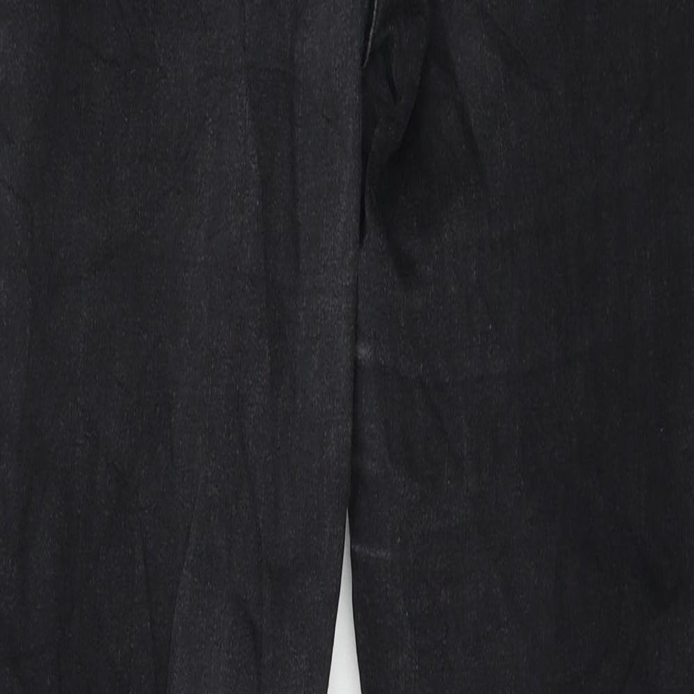 Never Denim Womens Grey Denim Skinny Jeans Size L L30 in