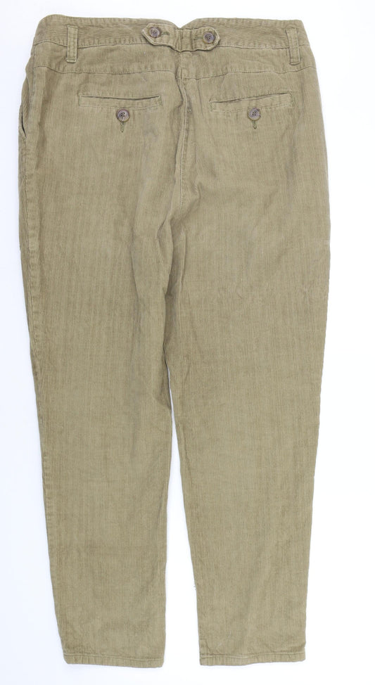 Womens UK Size 16 River Island Regular Fit Beige Trousers