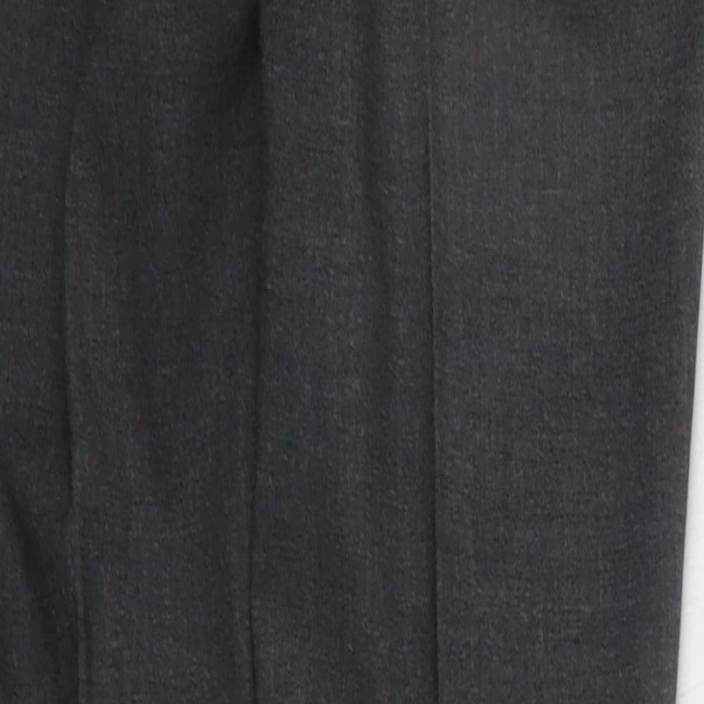 Womens UK Size 28 in ASOS Regular Fit Grey Trousers