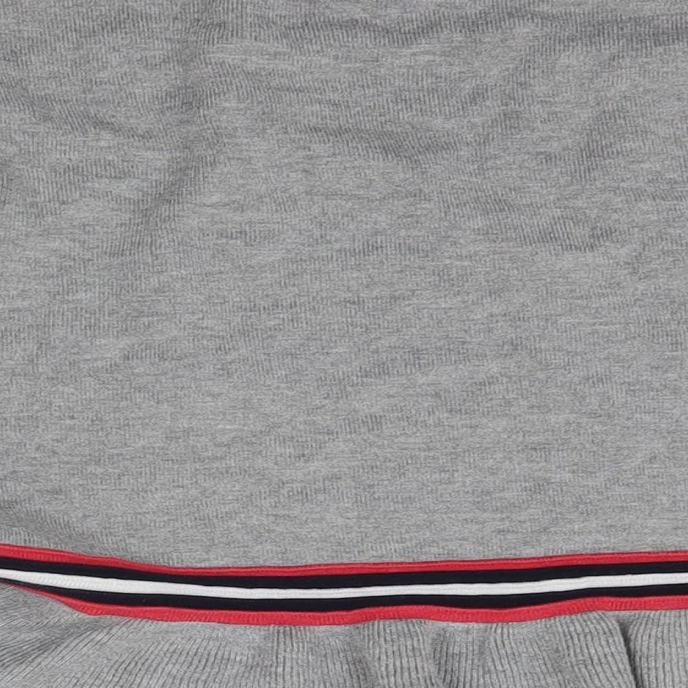 TU Womens Grey Striped Pullover Jumper Size 8