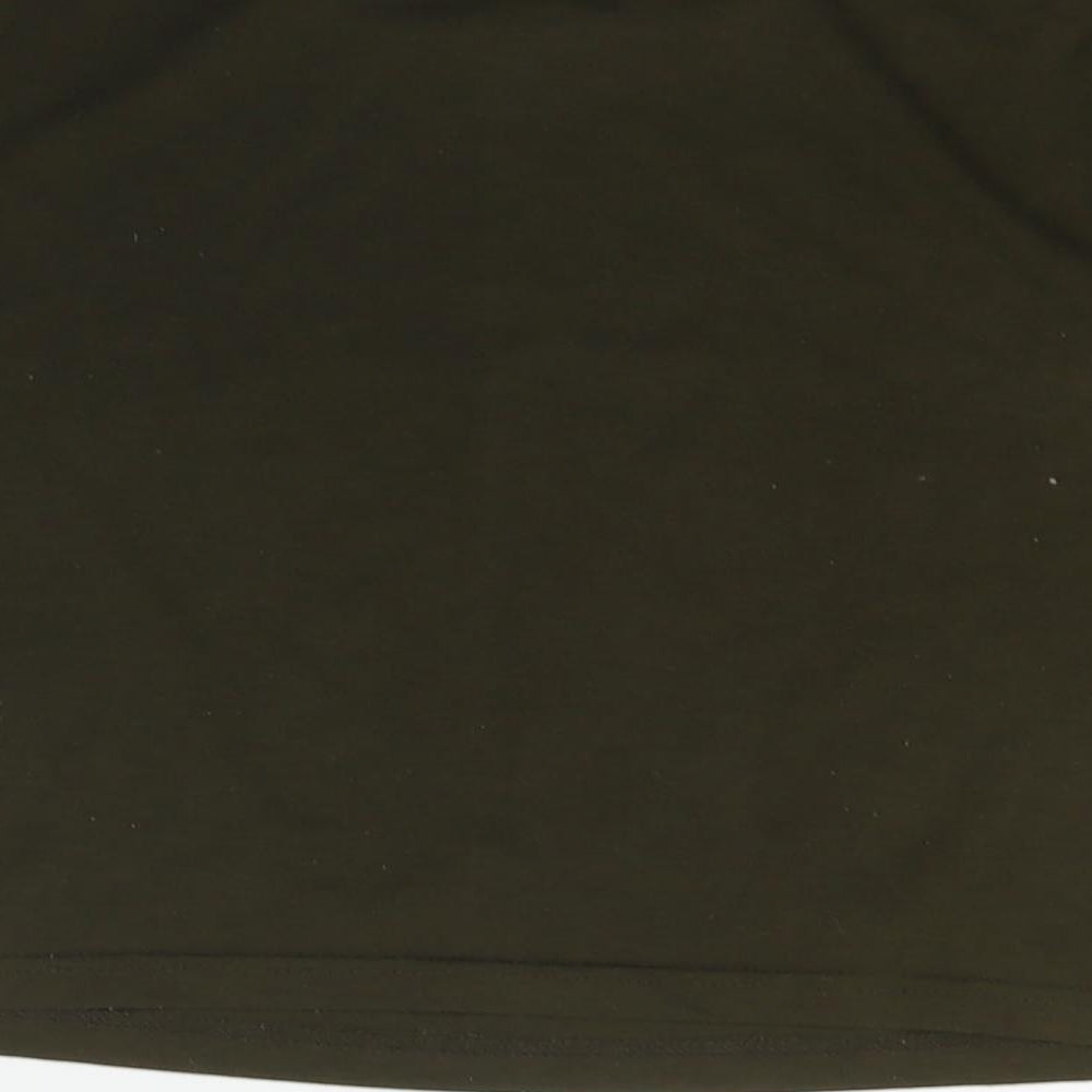 SheIn Womens Green Basic T-Shirt Size M