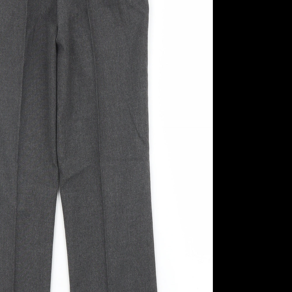 Brand and care label for Marks & Spencer boys’ grey carpenter trousers, size 10, years