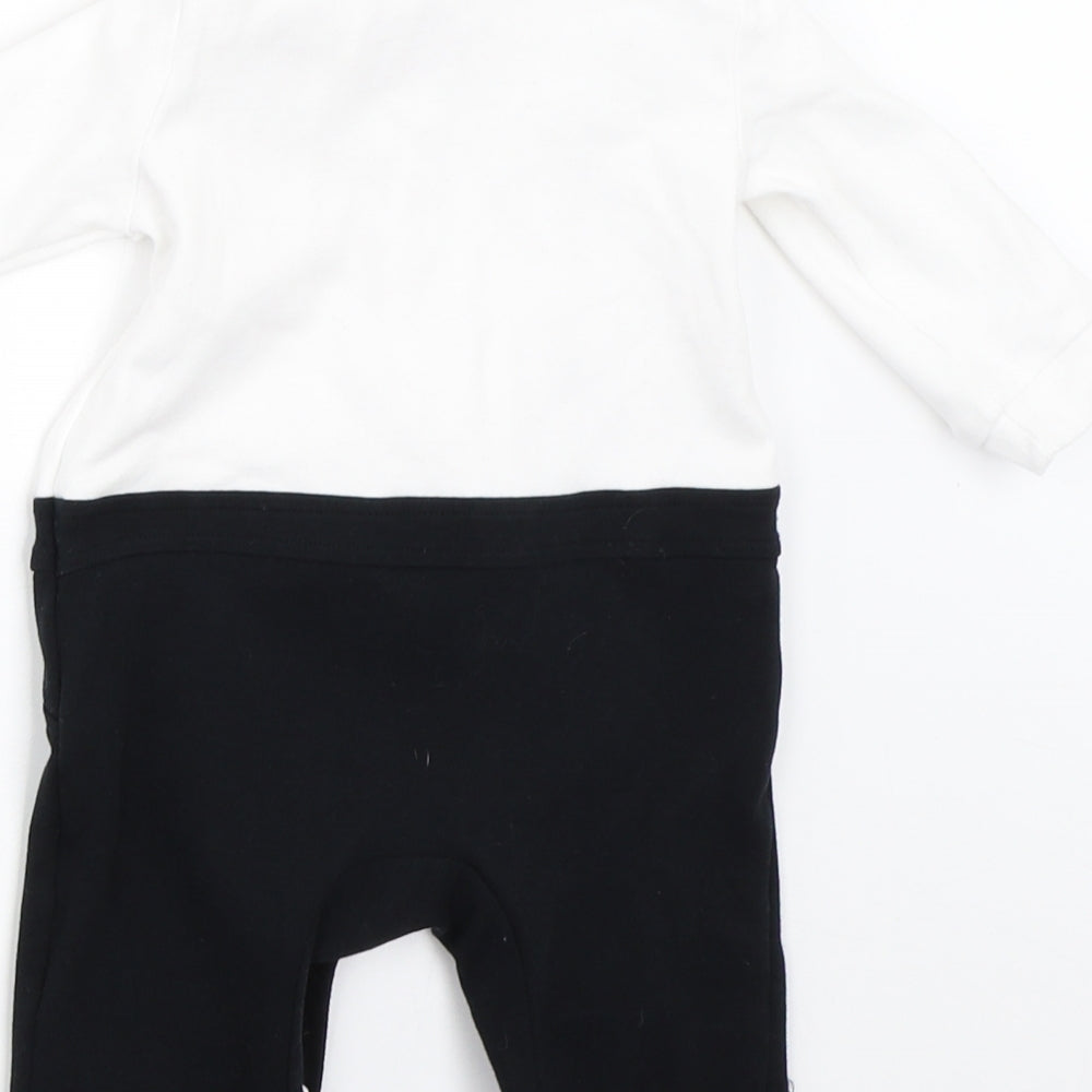 Preworn Boys White Trousers One-Piece Size 3-6 Months