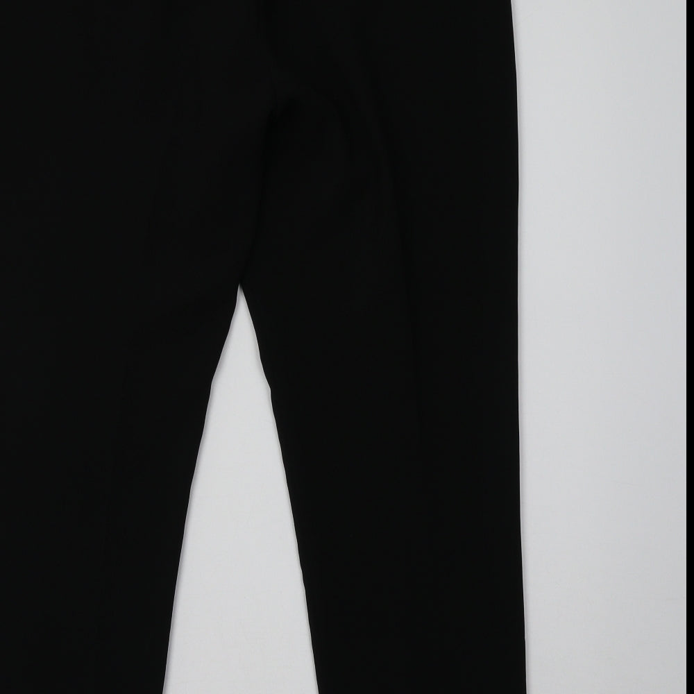 Womens UK Size 12 H&M Regular Fit Black Trousers