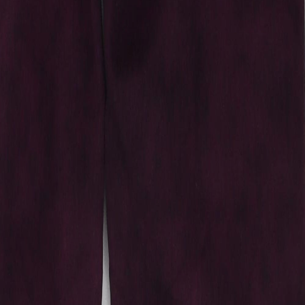 H&M Womens Purple Denim Skinny Jeans Size 8 L32 in