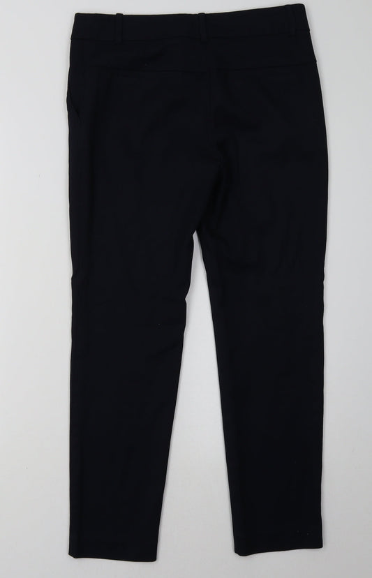 Womens UK Size 8 NEXT Regular Fit Blue Trousers